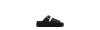 CREPE SLIDE BLACK NUBUCK