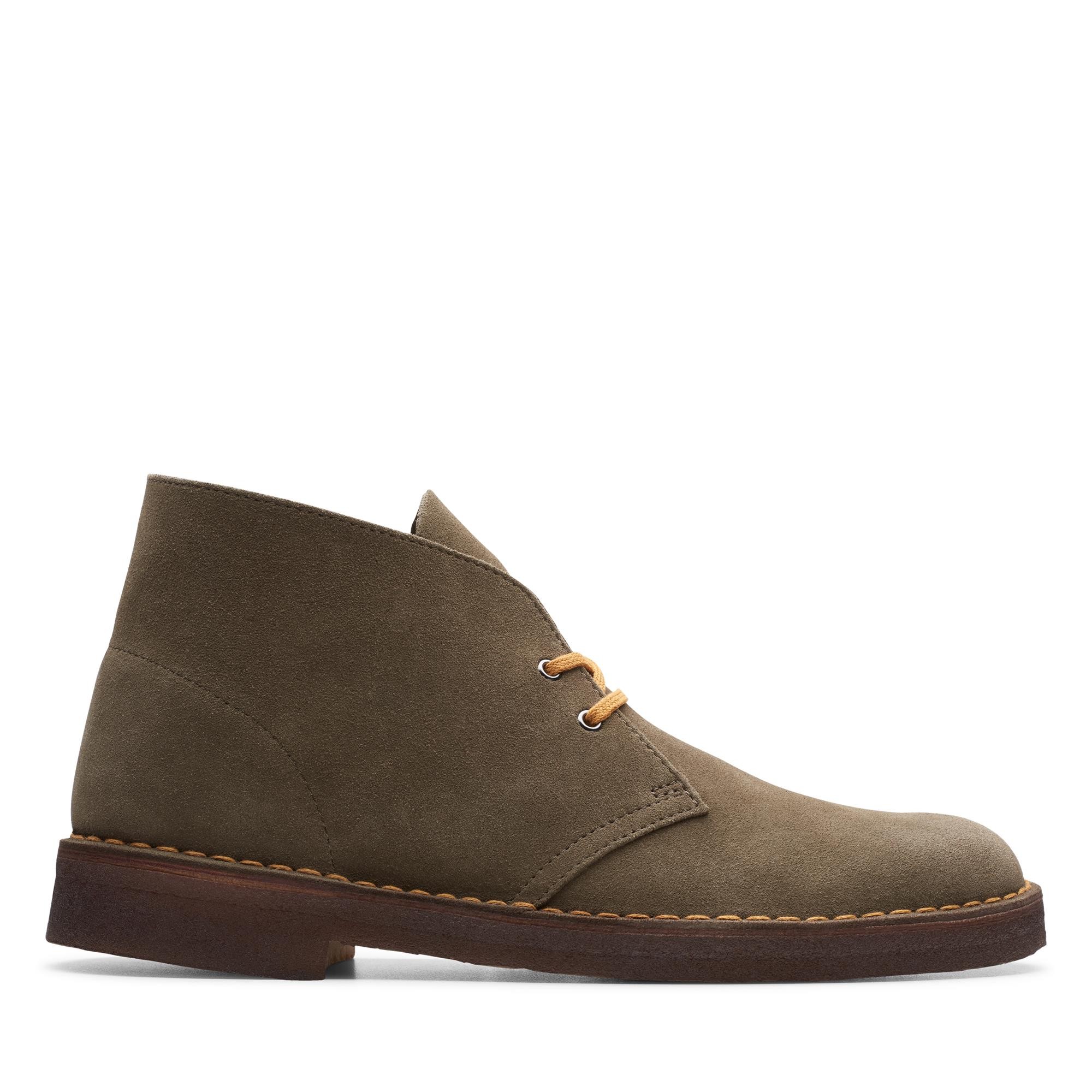 Clarks tobacco suede on sale