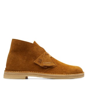 DESERT BOOT M BRN/ORANGE