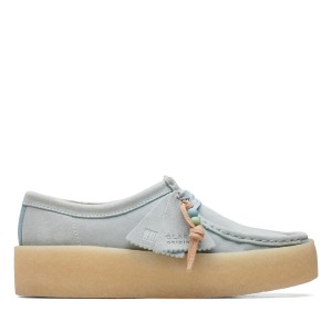 WALLABEE CUP W BLUE SUEDE