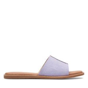 KARSEA MULE LILAC SUEDE