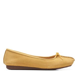 FRECKLE ICE YELLOW SUEDE