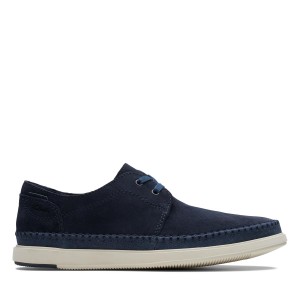 BRATTON LO NAVY SUEDE