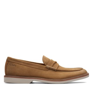 ATTICUS LTSLIP DK SAND SUEDE