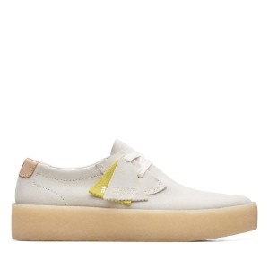 ASHCOTT CUP OFF WHITE SUEDE