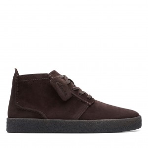 STREETHILL MID DKBRN SUEDE